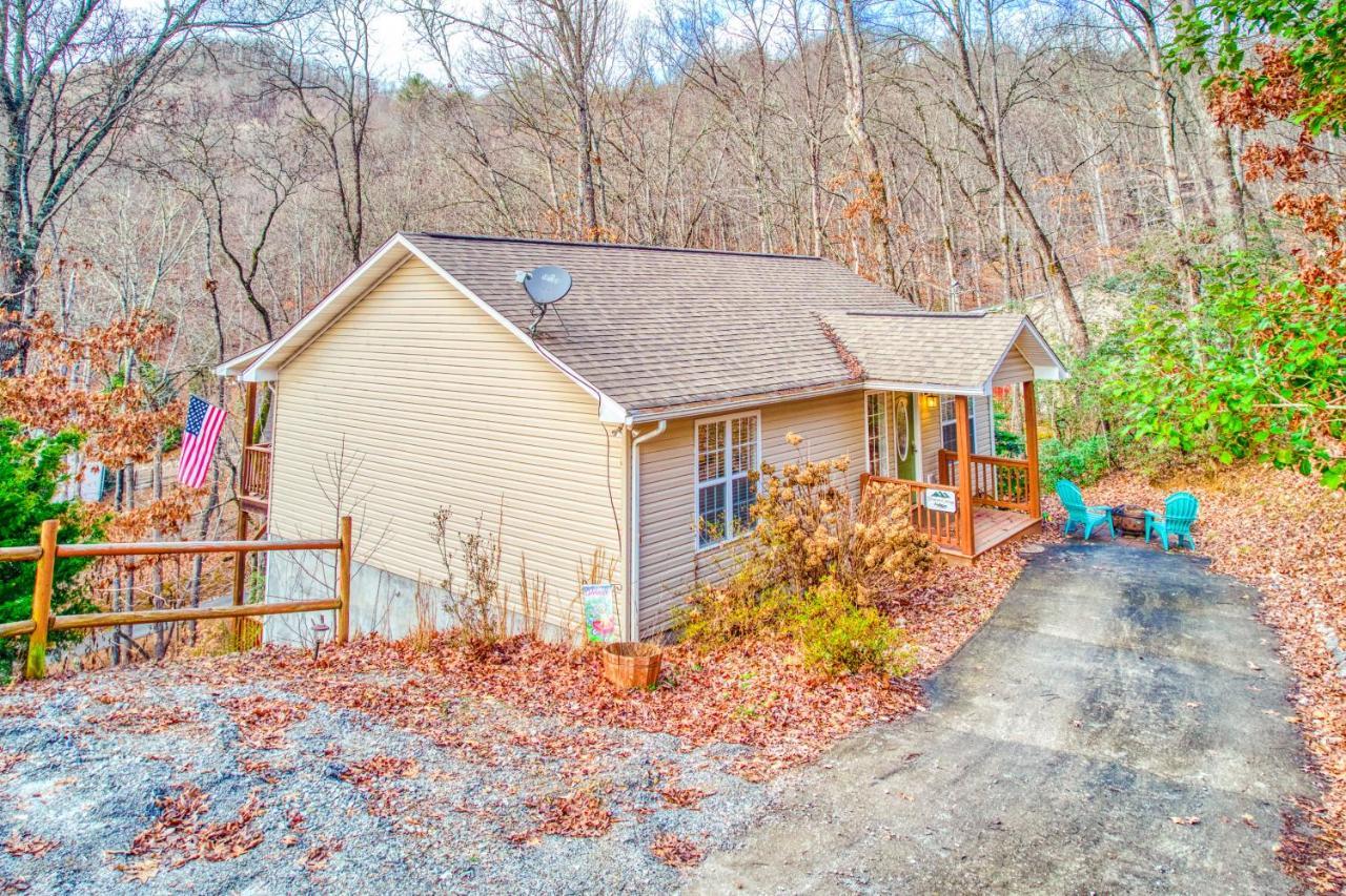 Trimont Mountain Cottage Франклин Экстерьер фото