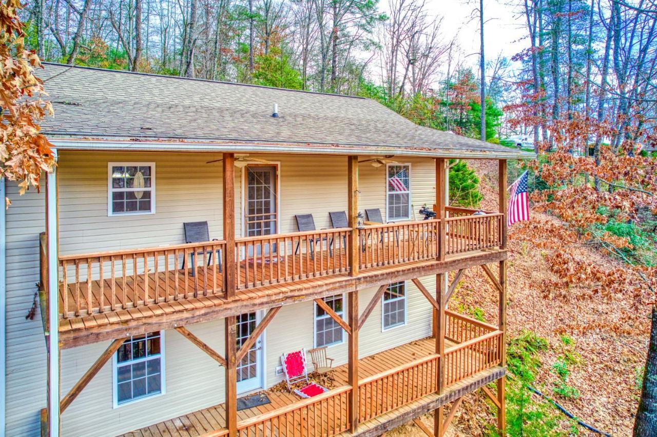 Trimont Mountain Cottage Франклин Экстерьер фото