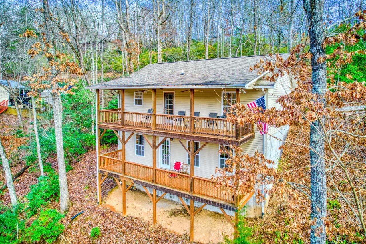 Trimont Mountain Cottage Франклин Экстерьер фото